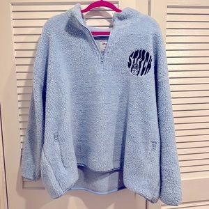 Baby Blue Disney Stitch Crewneck